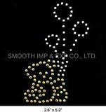 Wholesale Fashion Peafowl Custom Brand Logo Letter Transfer Garment Accessory