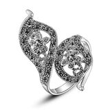 Wholesale Jewelry Custom Class Rhinestone Silver Ring