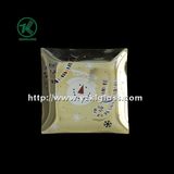 Single Wall Color Glass Plate by SGS (klp110824-62)