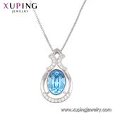 43091 Xuping Fashion Luxury Jewelry Crystals From Swarovski Crystal Statement Necklace