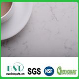 White Veined Engineered Quartz Stone