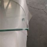Round Safety Stained/Clear Tempered Glass for Coffee Table