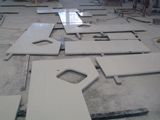 Laminated Artificial Quartz Bathroom/Kitchen Vanity Tops/Worktops/Waterfall Countertops