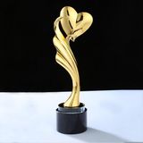 Hot Sales China Crystal Trophies Heart-Shape Trophy