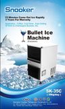 China Supplier ETL Passed Bullet Ice Machine for America