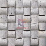 Silver Grey Travertine Mosaic Tile (CFS936)