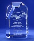 3D Laser Engraving Crystal Glass Cube for Crystal Gifts or Souvenir (JD-ND-102)