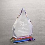 Tear Drop Vibrant Luminary Crystal Trophy (#73545)