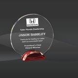 Crispy Red Crystal Award (T-SCP55RD)
