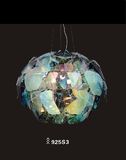 Transparent PC Carbon Steel Pendant Indoor Lighting (925S3)