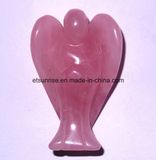 Semi Precious Stone Angel Carving, Fashion Carving, Figure, Statue (ESB01527)