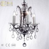 Antique Black Metal Art Chandelier Light