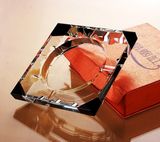 2015 New Arrival Personalized Crystal Glass Ashtray Cigar Ashtray
