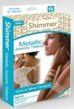 Beautiful Shimmer Metallic Jewelry Tattoo's