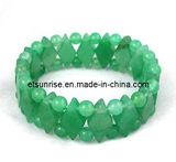 Semi Precious Stone Crystal Gemstone Aventurine Fashion Jewellery Bracelet
