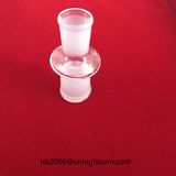 Transparent Quartz Crystal Quartz Glass Bongs Adaptor