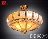 Ceiling Lamp with Art Glass Decoration Sx-38005