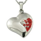 2015 Latest 925 Silver Necklace Pendant with Heart Shape