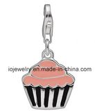 Personal Charm Stainless Steel Cupcake Charm Jewelry