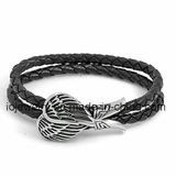Custom Feather Leather 316 Ss Jewelry