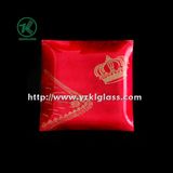Single Wall Color Glass Plate by SGS (KLP90718-3)