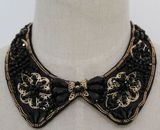 Fashion Beaded Crystal Chunky Costume Choker Jewelry Necklace Collar (JE0071)