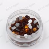 Top Quality DMC Non Hot Fix Rhinestone for Nail Art Flat Back Silver Foil Crystal