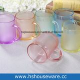 Dots Design Colourful Glass Mug