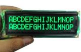 16X2 Va Liquid LCD Crystal Module with Green LED Backlight