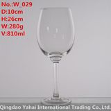 810ml Clear Colored Wine Glass