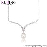 43966 Xuping Handmade Sea Pearl Crystals From Swarovski Fashion Necklace Jewelry