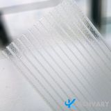 Twin-Wall Crystal Clear Polycarbonate (PC) Hollow Sheet