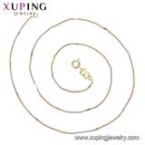 44713 Tri-Color Gold Plated Necklace