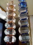 Crystal Glass Room Decoration Laminated Pillars