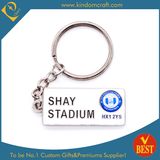 Logo Printing Iron Metal Keychain