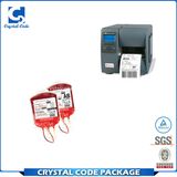 Vinyl Strong Glue Adhesive Blood Bag Sticker Label