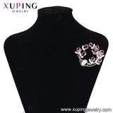 Xuping Flower Vintage Big Wholesale Rhinestone Brooches Crystals From Swarovski