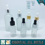 Clear Frosted Glass Bottle for Essential Oil