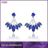 Sterling 925 Silver Pearl Earrings for Fashion Girls