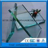 3/4/5/6/8/10/12/15mm Flat Shape Clear Raw Glass