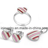 Lovely Baby Pink Lady Girl Birthday Jewelry Set