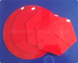 5mm Red Cast Plexiglass Color Acrylic Sheets