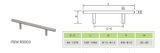 Stainless Steel Furniture Pull Kitchen Cabinet Handle