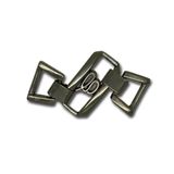 Fashion Crystal Shoes Buckle Parts, Zinc Alloy Shoes Accesories