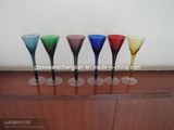 Set of 6PCS of Solid Color Martini Shot Glass (B-STG04)