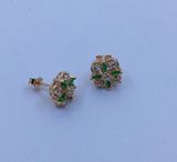 Hot Selling Silver Stud Earring with CZ