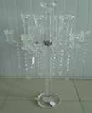Crystal Candle Holder for Home Decoration with Eleven Posters