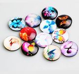 Custom Different Style Lips Crystal Round Shape Fridge Magnet (YN-FG-467)
