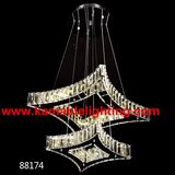 Double-Deck Square Crystal LED Lights (Kam88174)