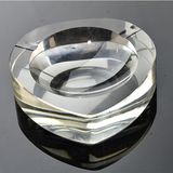 Handmade Crystal Glass Heart Cigar Ashtray (KS13024)